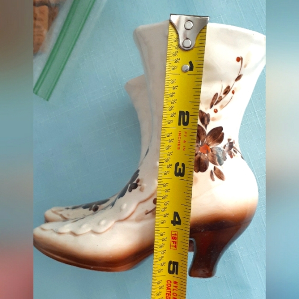 Handmade Ceramic Victorian Shoes